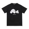 Palm Angels Palm Angel Pa Camiseta de Manga Corta Estampado Oso Roto Marca Trendy Suelta Unisex Verano