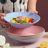 Celebridad de Internet Placa de Profundización Personalidad Varios Platos Plato de Plato Traje Combinación Plato de Frutas Plato Resistente a Caídas Plato de Plástico Creativo Disco