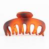Nueva horquilla de calabaza transfronteriza mate de gran tamaño con agarre para el cabello, pinza de tiburón, pinza de garra, accesorios para el cabello resistentes a las caídas, al por mayor