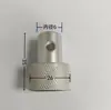 Rueda de mano de aleación de aluminio, mango moleteado, ajuste, perillas de ajuste para varios mangos de instrumentos