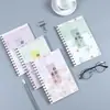 Caderno Espiral Criativo Pequeno Fresco A5 Escritório Simples 32K Caderno Desenho Estudante Atacado