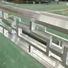 Reja de ventana de mampara de pantalla de aluminio Reja hueca de porche estilo chino Paquete de diseño e instalación de pantalla completamente de aleación de aluminio