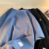 Camiseta de manga corta bordada de algodón y lino para hombre, estilo chino, con cuello redondo, para comercio exterior transfronterizo de verano de 2023