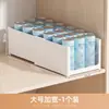 Caja de almacenamiento para gabinete de cocina, canasta retráctil de ángulo recto, cajón de almacenamiento de bocadillos para cocina, organizador misceláneo empotrado en el gabinete del comedor