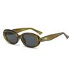 Gafas de sol redondas de comercio electrónico para hombre y mujer, tendencia europea y americana, gafas de sol personalizadas, gafas de sol con protección UV M5469