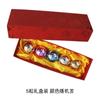 Pelota de Golf Electrochapada Doble Capa Pelota de Competición Pelota Chapada en Oro Llavero de Pelota Pelota de Regalo Chapada en Oro Chapada en Plata Azulada Pelota Rosa