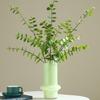 Plantas Verdes Simuladas Película de Impresión 3D Se Siente como Hojas de Eucalipto Decoración del Hogar Flores Falsas con Materiales Hoja de Dinero Arte Floral Venta al por Mayor