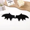 Alas de Cuerno de Diablo Repujadas Ultrasónicas DIY Hechas a Mano Halloween Vampiro Pinza para el Cabello Ropa Sombrero Accesorios Decorativos