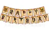 Platos de Papel de Harry Potter Transfronterizos Temática de Fiesta de Magos Fiesta de Cumpleaños Vasos de Papel Servilletas Manteles Banderín Decoración Arreglo