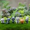 Micro Paisagem de Musgo, Enfeites de Plantas Suculentas, Enfeites de Bonecos, Material DIY Enfeites Pequenos Criativos