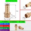 Latón Acero Inoxidable Hierro Pagoda Manguera de Gas Conector de Gas Rosca Interna y Externa Verde Interfaz de Conversión Accesorios Racores