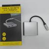 Estación de Acoplamiento USB Tres en Uno al por Mayor Transfronteriza de Fábrica Adaptador 4K para Portátil Convertidor Tipo-C a HDMI