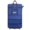 158 Aerolíneas Bolsa de Consignación Plegable Trabajo Equipaje Bolsa de Gran Capacidad Extragrande Mochila para Hombre Bolsa de Almacenamiento Bolsa de Viaje con Ruedas