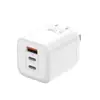Cargador Plegable de Nitruro de Galio de 67W con Tres Puertos Transfronterizo Adecuado para Portátil Teléfono Móvil Dron Carga Rápida Cabezal de Carga