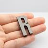 Letras brillantes de tamaño grande de 30 mm 26 letras inglesas ropa para llevar diy sombrero bolsa accesorios
