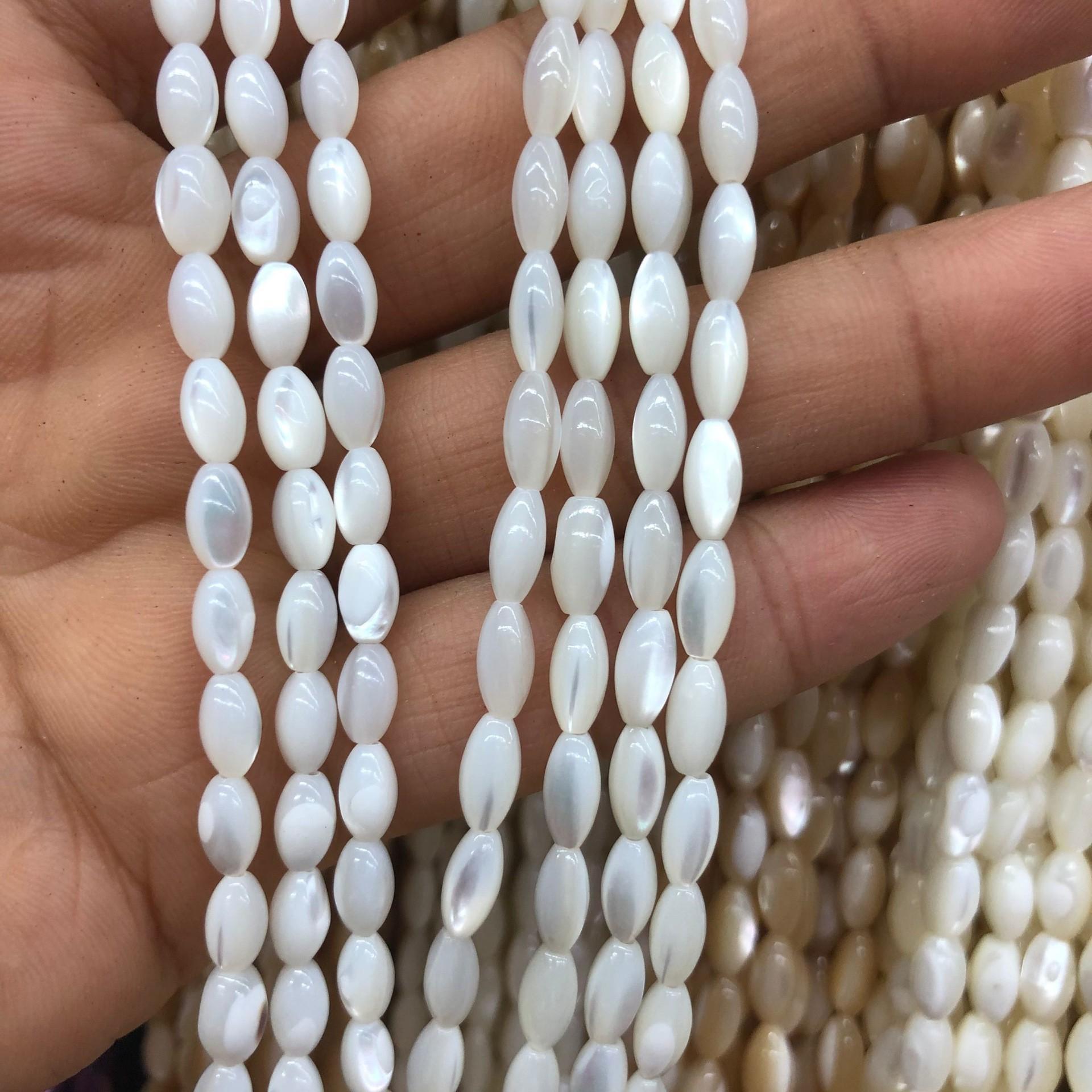 马蹄螺米珠-白色2