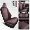 Capas de Assento Específicas para o Modelo Toyota Rav4 2007-2025, Capas de Assento Envolventes Completas em Couro Genuíno, Almofadas de Assento de Carro para Todas as Estações