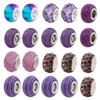 Conjunto de 20 Contas de Liga Metálica com Furo Grande, Aproximadamente 20mm, Acessórios para Joias, Contas Soltas para Colares e Pulseiras DIY
