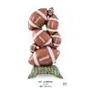 Balão Grande de Folha de Alumínio de Futebol em Pé, Balão de Folha da Copa do Mundo em Pé, Suprimentos de Decoração para Festa da Copa do Mundo