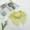 Gola Falsa de Renda com Contas Popular Transfronteiriça Gola Decorativa Versátil para Camisa Suéter Gola Falsa Multicolorida Atacado em Estoque