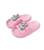 Pantuflas Antideslizantes para Niños, Zapatos de Playa Suaves de Dibujos Animados de Verano para Niños y Niñas, Lindos Zapatos de Agujeros para Bebés, Pantuflas para Baño de Interior