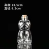 Botella de Vidrio con Tapón de Corcho Transparente Botella de los Deseos Creativa Botella Cielo Estrellado Arcoíris Botella de la Suerte de Deriva Botella para Bebidas Lista para la Venta