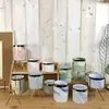 Vaso de Cerâmica Estilo Moderno Casa Escritório Sala de Estar Decoração Suave Decoração de Mármore Adereços de Fotografia