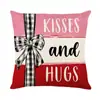 Nova capa de almofada para o Dia dos Namorados da Amazon, almofada decorativa para sala de estar, sofá, quarto, cama, capa de almofada estampada