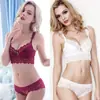 Conjunto de Sujetador Push-Up con Tirantes de Aro para Pechos Pequeños, Efecto Realzador y Redondeador, Conjunto de Sujetador Sexy, Conjunto de Sujetador Anticaída, Comercio Exterior Transfronterizo