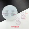 Ins estilo coreano Cereza epoxi molde uva calabaza oso molde autohacedor Cristal epoxi herramienta de lijado colgante