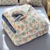 Nueva colcha gruesa de terciopelo de leche, colcha de invierno, relleno de vellón de doble cara, vellón de coral, adecuada para dormitorios de estudiantes, tamaño individual, forrada de vellón para abrigar