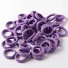 Xiuiba Argola de Toalha de Alta Elasticidade Elástico de Cabelo Infantil Colorido Corda de Cabelo Simples e Fashionable Acessório de Cabelo para o Dia a Dia