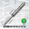 Punta de Destornillador en Forma de Cruz de 6 mm Acero Ts2 Grado Industrial Fuerte Magnética Templada Destornillador en Forma de Cruz Eléctrica Fuerte Magnética Broca para Taladro Venta al por Mayor