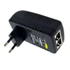 Módulo de Fuente de Alimentación Poe Estándar Europeo 100m 48V0.5A 24V1A Monitoreo Ethernet Ap Puente Inalámbrico en Stock