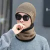 Nuevo Gorro de Punto para Hombre Otoño e Invierno 2025, Estilo Europeo y Americano de Comercio Exterior, Gorro de Punto con Forro Polar, Gorro de Punto Cálido de Invierno