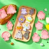 Moldes para Galletas Serie Reino Mágico de Halloween Moldes de Flores de Dibujos Animados 3D Galletas Realistas para Estampar DIY