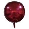 Venta Directa de Fábrica 22 pulgadas 12 colores globo redondo de aluminio globo de aluminio 4D globo decorativo de paisaje al por mayor