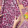 Papel de Cópia Wx211 Estampa de Leopardo Rosa 17g Papel de Embrulho à Prova de Umidade para Doces de Presente Papel Decorativo Animal Print Perolado
