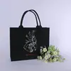 Bolsa de fieltro tipo tote, bolso de mano, bolsa de compras para eventos del Festival de Medio Otoño, bolsa de fieltro, bolsa de regalo bancaria