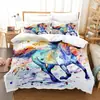 Ropa de cama estampada de animales caballo 3D de tres piezas transfronteriza Amazon Europa y Estados Unidos comercio exterior venta caliente a mapa
