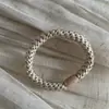 Elásticos de Cabelo Trançados de Alta Elasticidade em Lata para Mulheres, Elásticos Básicos, Cordas de Cabelo Engrossadas, Cordas para Rabo de Cavalo Alto, Acessórios de Cabelo