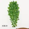 Jiboia parede sala de estar plantas verdes planta de parede decoração de planta trepadeiras flores artificiais trepadeiras internas planta-aranha cesta suspensa