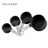 Juego de 8 piezas de tazas medidoras y cucharas medidoras de acero inoxidable para cocina y hogar con báscula, herramientas para hornear, juego de cucharas medidoras, cuchara multifunción
