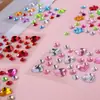 Mini Pegatinas de Diamantes de Colores Accesorios Pegatinas de Diamantes DIY Transfronterizas Pegatinas de Diamantes Acrílicas Pegatinas de Gemas de Estrella Corazón