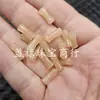 Raíz de Loto Junta de Bambú Rosa Jade Cuentas Sueltas Roca de Cuarzo Jade Ascendiendo Constantemente Pulsera Collar Accesorios de Joyería Cuentas Hechas a Mano