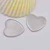 Base de Bandeja de Gota d'Água de Aço Inoxidável 316 Suporte para Pedra Preciosa Acessórios DIY Pode Ser Montado com Chassi de Pedra Diamante Base de Pedra Preciosa em Forma de Coração