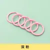 Llavero colorido pintado de 30 mm, aro de hierro color caramelo, accesorio para llavero, aro redondo, material para joyería DIY