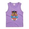 Chaleco para niño del equipo Wangwang, novedad de verano 2022, camiseta sin mangas para niño, ropa de bebé de media manga con bonitos dibujos animados, moda