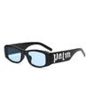 Gafas de Sol de Letras de Colores Caramelo Europeas y Americanas Ins Gafas de Sol de Celebridad de Internet para Hombres y Mujeres Gafas Punk Hip-Hop de Pasarela Transfronterizas