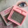Set de Pestañas Postizas Transfronterizo, Gran Capacidad, Pestañas Postizas Pequeño Demonio Natural Puro, Largas, Suaves, Cómodas, Transparentes, Naturales y Suaves